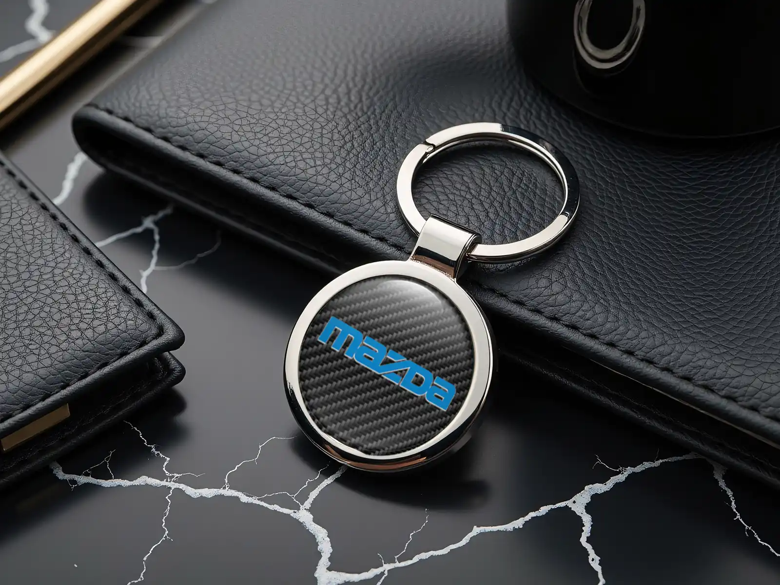 Mazda Llaveros Personalizados Logo Premium Metal
